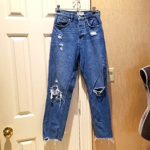 Free People Crvy Straight Leg Jeans